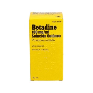 BETADINE SOLUCION DERMICA  50 ML.