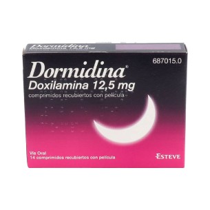 DORMIDINA 12.5 MG 14 COMPRIMIDOS RECUBIERTOS