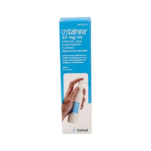 CRISTALMINA 10 MG/ML SOLUCION TOPICA 1 FRASCO 125 ML