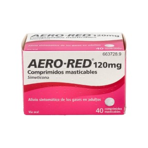 AERO RED 120 MG 40 COMPR MASTIC