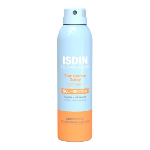 FOTOPROTECTOR ISDIN SPF 50 SPRAY TRANSPARENT WET SKIN  250 M