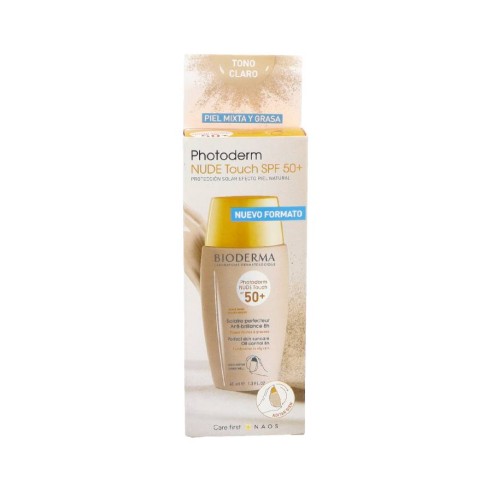 BIODERMA PHOTODERM NUDE SPF 50 COLOR CLARO 40 ML
