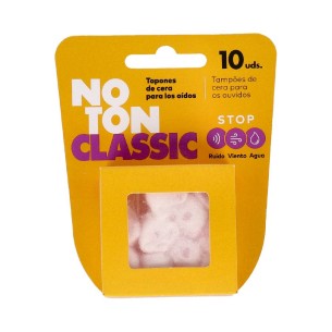 TAPONES OIDOS CERA ALGODON NOTON 10 U CAJITA DE 2  CAJITA D