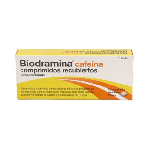 BIODRAMINA CAFEINA 12 COMPRIMIDOS