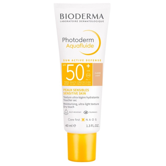 BIODERMA PHOTODERM MAX SPF 50 AQUAFLUIDE COLOR CLARO
