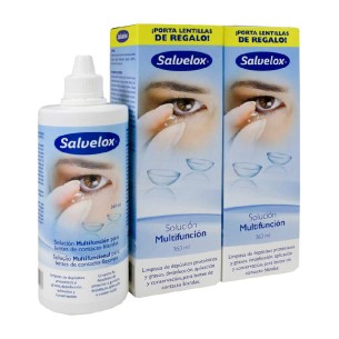 SOLUCION UNICA LENTES DE CONTACTO BLANDAS 2X360 ML SALVELOX