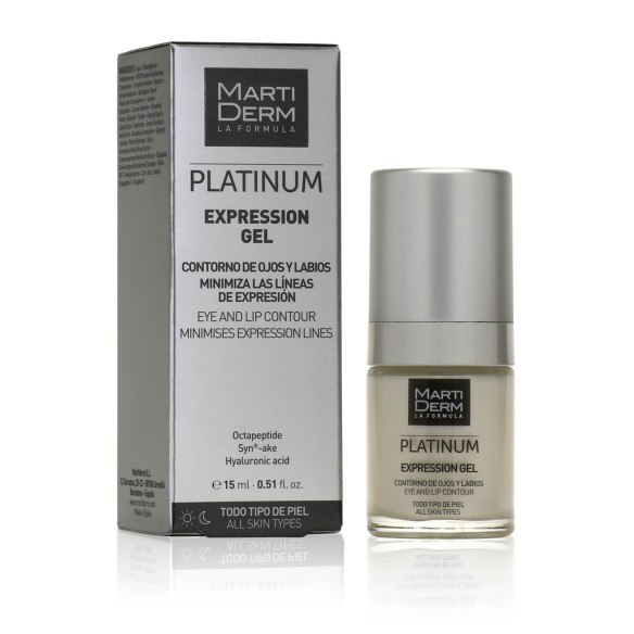 MARTIDERM EXPRESSION GEL CONTORNO OJOS Y LABIOS  15 ML