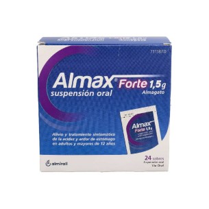 ALMAX FORTE 1.5 G 24 SOBRES SUSPENSION ORAL