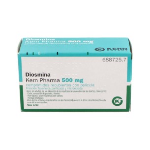 DIOSMINA KERN PHARMA 500 MG 60 COMPRIMIDOS RECUBIERTOS