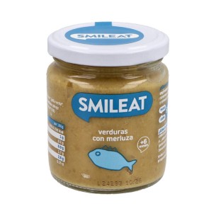 SMILEAT  1 TARRITO 230 G SABOR VERDURA CON MERLUZA