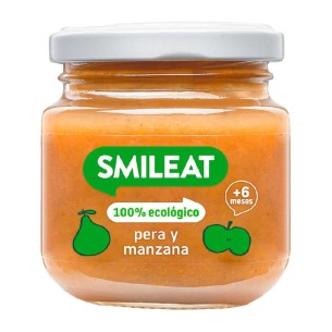 SMILEAT  1 TARRITO 130 G SABOR PERA Y MANZANA