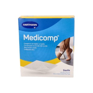 MEDICOMP COMPRESAS APOSITO ESTERIL 10 SOBRES 2 UNIDADES 10 C