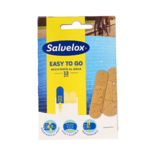 SALVELOX EASY TO GO APOSITO ADHESIVO RESISTENTE AL AGUA 12 U