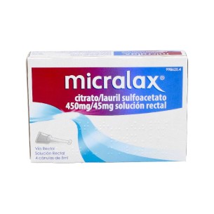 MICRALAX 4 CANULETAS 5 CC.