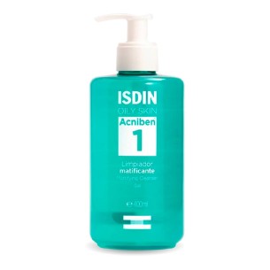 ISDIN ACNIBEN LIMPIADOR MATIFICANTE GEL 200 ML 1 FRASCO