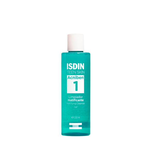 ISDIN ACNIBEN LIMPIADOR MATIFICANTE GEL 200 ML 1 FRASCO
