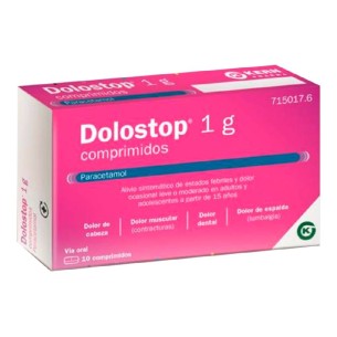 DOLOSTOP 1 G 10 COMPRIMIDOS