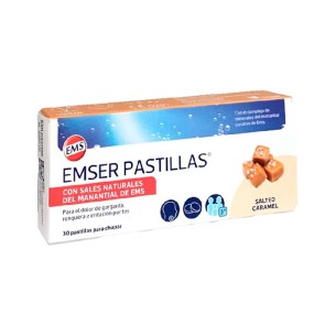 EMSER SALTED CARAMEL  30 PASTILLAS PARA CHUPAR
