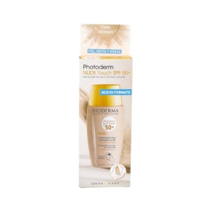 BIODERMA PHOTODERM NUDE SPF 50 COLOR DORADO 40 ML