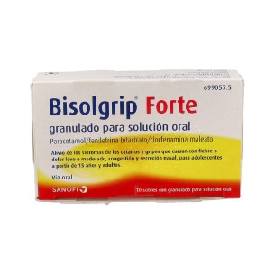 BISOLGRIP FORTE 10 SOBRES GRANULADO SOLUCION ORAL