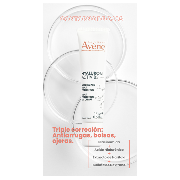 AVENE HYALURON ACTIVE B3 CONTORNO DE OJOS