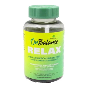 AQUILEA ONBALANCE RELAX  60 GOMINOLAS SABOR FRUTOS DEL BOSQU