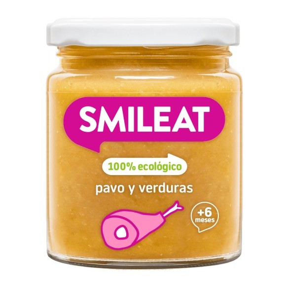 SMILEAT  1 TARRITO 230 G SABOR PAVO Y VERDURA