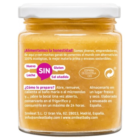 SMILEAT  1 TARRITO 230 G SABOR PAVO Y VERDURA