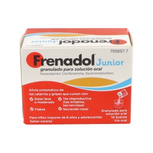 FRENADOL JUNIOR 10 SOBRES
