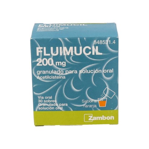 FLUIMUCIL 200 MG 30 SOBRES