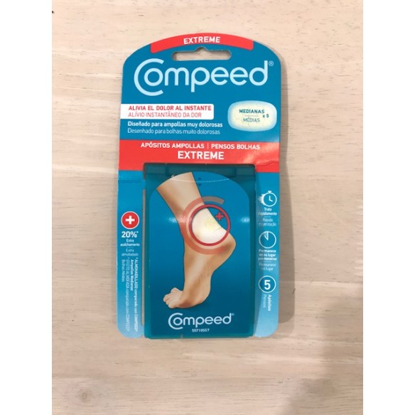 COMPEED AMPOLLAS HIDROCOLOIDE EXTREME 5 U