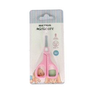 TIJERA BEBE BETER MANGO PLASTICO 9.2 CM