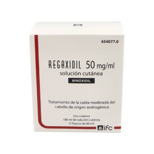 REGAXIDIL 5 SOLUCION CUTANEA 180 ML