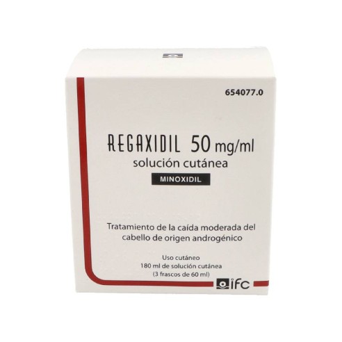 REGAXIDIL 5 SOLUCION CUTANEA 180 ML