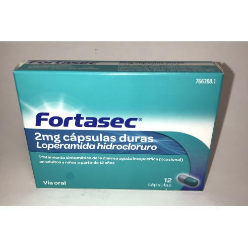 FORTASEC 2 MG 12 CAPSULAS