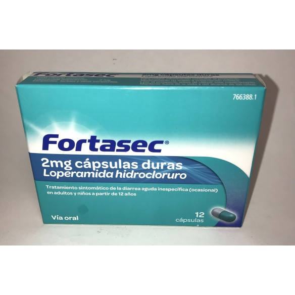 FORTASEC 2 MG 12 CAPSULAS