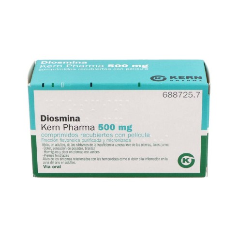 DIOSMINA KERN PHARMA 500 MG 60 COMPRIMIDOS...