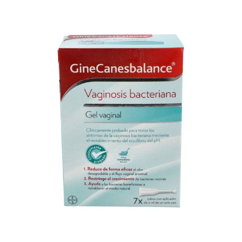 GINECANESBALANCE GEL VAGINAL  7 TUBOS 5 ML