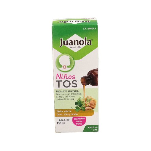 JUANOLA TOS JARABE NIÑOS  150 ML