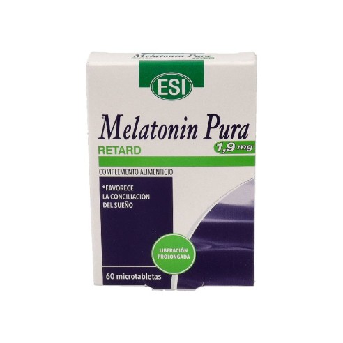 MELATONIN RETARD TAB  1,90 MG 60 TABLETAS