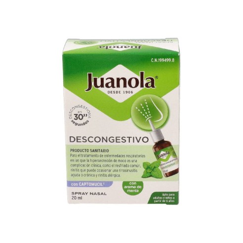 JUANOLA DESCONGESTIVO SPRAY NASAL  1 ENVASE 20 ML