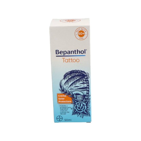 BEPANTHOL TATTOO CREMA SOLAR PROTECTORA 50