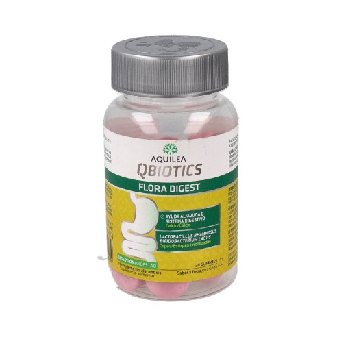 AQUILEA QBIOTICS FLORA DIGEST  30 GUMMIES