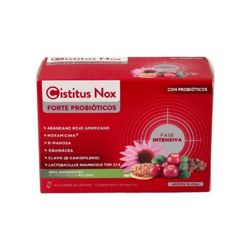 CISTITUS NOX FORTE PROBIOTICOS  10 SOBRE BICAMARA