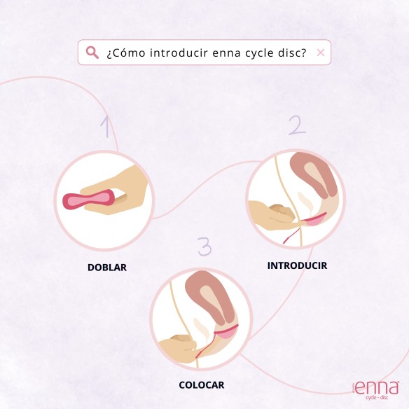 ENNA CYCLE DISC COPA MENSTRUAL TALLA UNICA