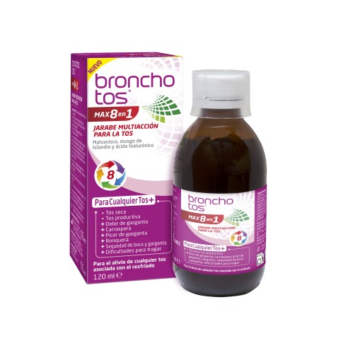 BRONCHOTOS MAX 8 EN 1  1 FRASCO 120 ML