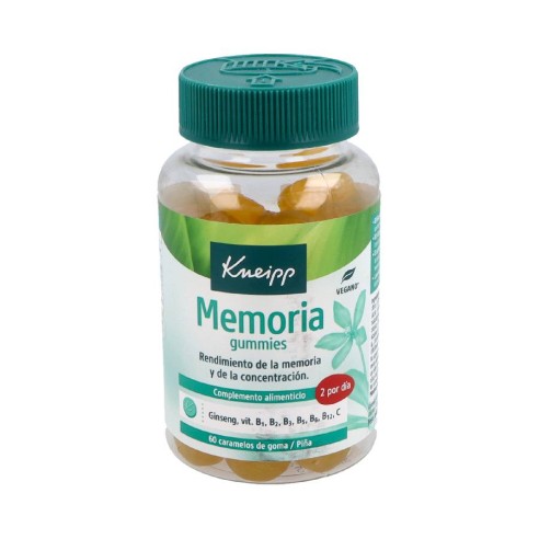 KNEIPP MEMORIA  60 GUMMIES SABOR PIÑA