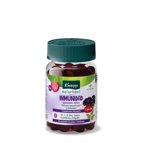 KNEIPP GUMMIES NIÑOS IMMUNIDAD  30 CARAMELOS DE GOMA SABOR F