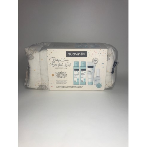 SUAVINEX NECESER VIAJE BABE CARE ESSENTIALS SET BEIGE