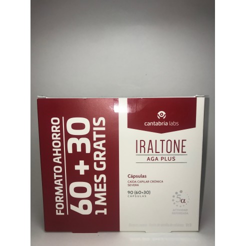 IRALTONE AGA PLUS  90 CAPSULAS